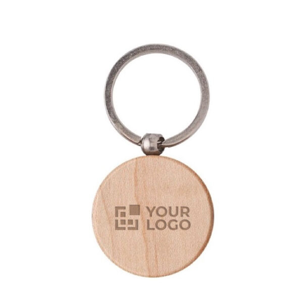 Porte-clés en bois personnalisables