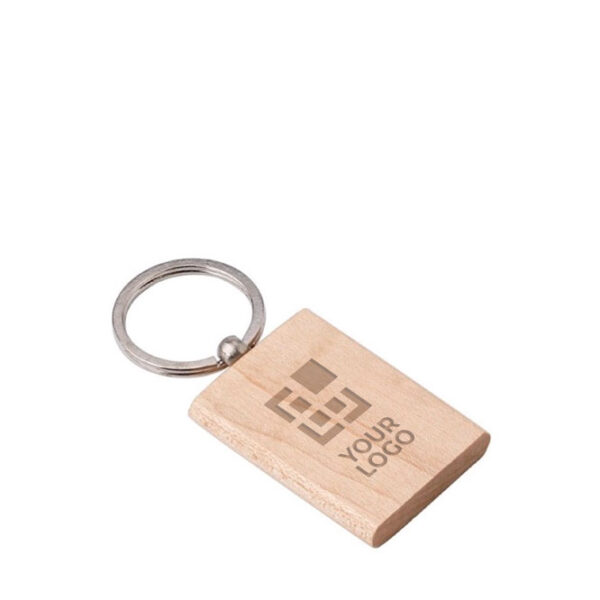Porte-clés en bois personnalisables