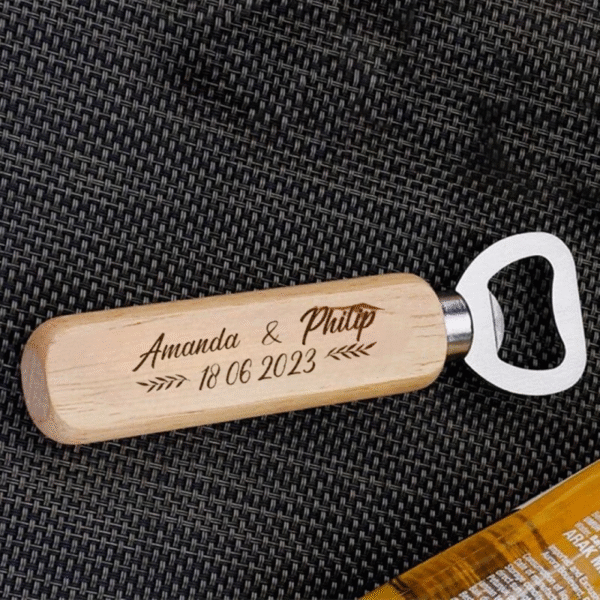 Décapsuleur personnalisable Décapsuleurs en bois personnalisables