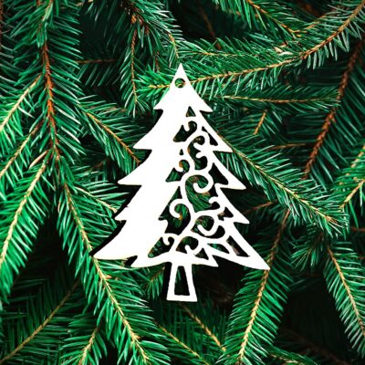 Boules de Noël en bois