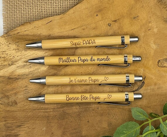 Stylos en bois personnalisables